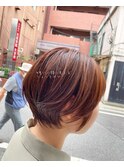 丸みショートボブ