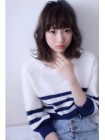 ラフな外跳ねセミディ♪