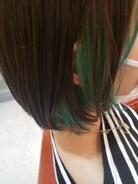 ヘアー アンテイック(hair antic) インナーカラーブリーチ