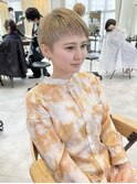 イメチェンハイトーンショート！担当渚