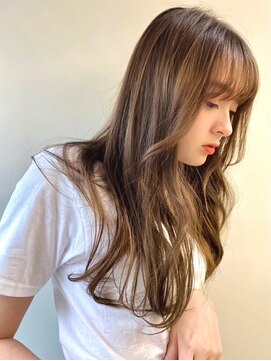 ヌイ 横浜(nui) シアグレージュ_マロンベージュ透明感ニュアンスカラー