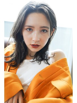 マセナ(Masena) センターパートボブルフ×ブルージュ