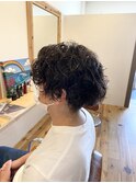 メンズくしゅくしゅパーマ