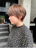 大人ショート/ひし形シルエット/前髪あり/30代・40代