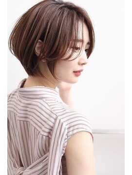 エルバイアールエルジー 吉川美南店(L by RLG) 小顔ショートボブ