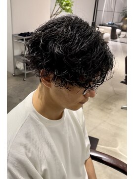 サルファ ヘアデザイン 名古屋 丸の内(S.ALPHA HAIR DESIGN) 波巻きセンターパート