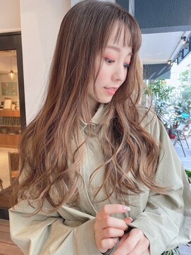 ルービック 豊中(Rubik's) ショコラベージュ/大人かわいい/ 小顔前髪カット