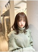 オリーブカラー 3D波巻きバージョン