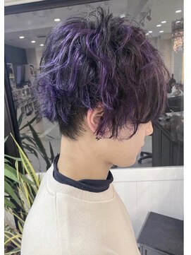 シャルム ヘアー デザイン(CHARME Hair Design) 【ハイライト】　バブルガムパープル