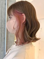 ジーナ 本八幡(Zina)&nbsp;大人かわいい20代30代40代小顔ショコラベージュ　Zina本八幡