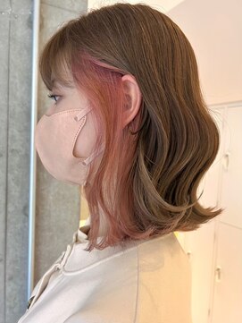 ジーナ 本八幡(Zina) 大人かわいい20代30代40代小顔ショコラベージュ Zina本八幡