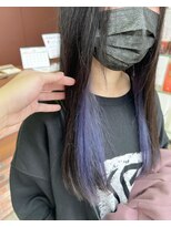 ミラク 町田(MIRAC)&nbsp;インナーカラー/ブルーラベンダー