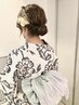 ヘアセット＋浴衣着付け12100円