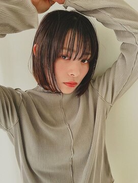 ガレージ バイ グリーン 原宿 表参道(Garage by green) ボブ×インナーカラー