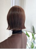 切りっぱなしボブ