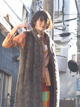 リブロ 三軒茶屋(LIBRO) カジュアル×ボブ