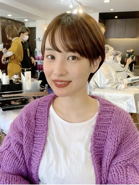 レイラバイアフロート 吉祥寺(Lila by afloat) 【畑中正敏】20代30代40代◎小顔丸みくびれショート、ボブ