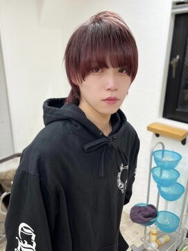 ミッシェル アフロート(michelle afloat) ◆アウターピンクマッシュウルフ◆