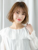 ドクターズサロン LAB 小山店 ハイライトカラー髪質改善ゆるふわくびれボブl小山20代30代40代