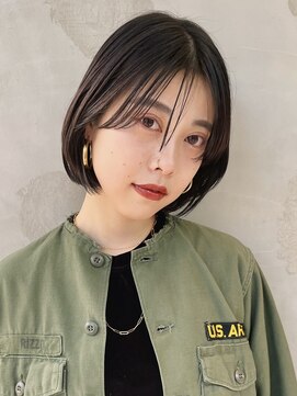 ビュートリアム 南青山(BEAUTRIUM) ミニボブ 切りっぱなしボブ 髪質改善 表参道30代40代