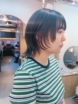 シビバイレボ(CIBI by revo) 地毛風カラー/ナチュラルレイヤーカット/ショートボブ[船橋]