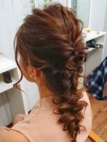 ミリヘアー(mirihair)&nbsp;編みおろしアレンジ
