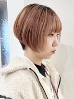 モリオフロムロンドン 松戸店(Morio from London)&nbsp;【松戸 藤原】前下がりショートボブ大人かわいい