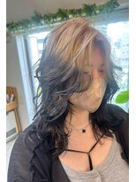 ララク(RARAQ)&nbsp;ブラックグレージュグラデーション