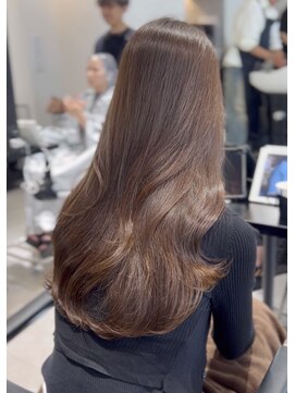 ソヨン 栄2号店(SOYON) オリーブベージュ/グレージュ/レイヤーカット