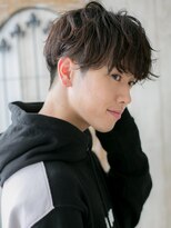 ハンサム クラシック 越谷店(Classic)&nbsp;ビジカジアースカラー刈り上げ学生マッシュパーマF越谷