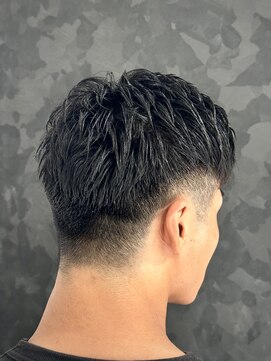 ヒロギンザ 大阪本店(HIRO GINZA) 七三ツーブロック