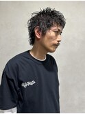 刈り上げショート/フェザーパーマ/波巻きツイストスパイラル