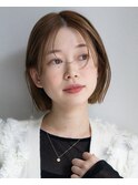 似合わせカット　レイヤーボブ　メルティーカラー