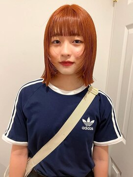 ジュール(JOULE'S) orange beige × point cut