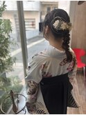 袴に合うヘアセットもお任せください！