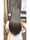 上品な艶感!髪質改善トリートメント