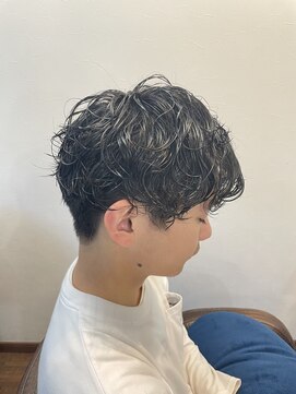 ポール 行徳店 マッシュパーマ/アッシュブラック