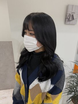 アテバイルイス 喜連瓜破(ATE by luis) ◎ツヤ髪ブラック×バイカルテトリートメント