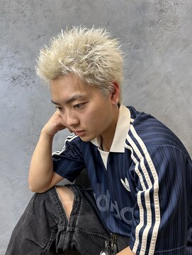 ネクスト 静岡店(NEXT) MEN'S HAIR/ブルーブラック/スペインカール/韓国マッシュ