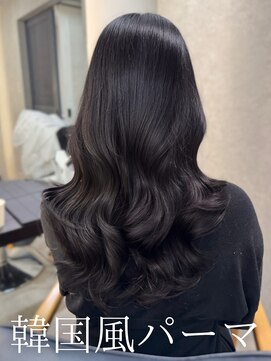 アミー 池袋(Ammy) himeri/韓国風パーマ/コテ巻き風パーマ/レイヤーカット/池袋