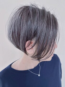 アナザヘアー なんば 高島屋前店(ANAZA hair) 前下がりボブ＆イヤリングツーブロック♪