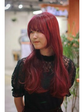 ゴーグッド(GO GOOD.) 【えいじ】ダブルカラー×うる艶ロング