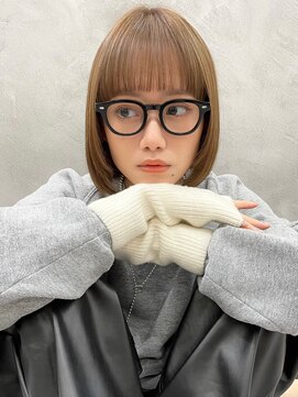 ロンドプロフィール 浦和(Lond profil) ブリーチなしカラー伸ばしかけヘア簡単スタイリング小顔ヘア