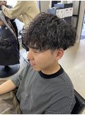 ツイストスパイラル/ツイストピンパーマ/メンズマッシュ