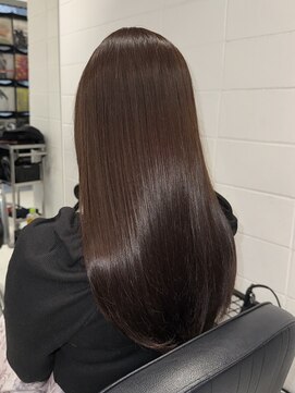 ココ 原宿(KOKO) C大人ガーリー.ダークアッシュ.ミディアムレイヤーカット