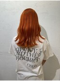 ブリーチ&ダブルカラーハイトーンオレンジ池袋東口