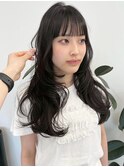 栄顔まわりレイヤーくびれ巻きベージュ