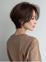 レリーノーブル 西宮北口(RelyNoble)&nbsp;白髪ぼかしミディアム×髪質改善でナチュラル若見え[西宮北口]