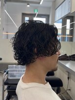 テンション(tension)&nbsp;メンズカットシャドウパーマニュアンスパーマ眉毛カット札幌大通
