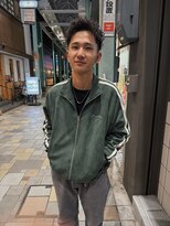 ハイセンス(HISENSE)&nbsp;メンズカットピンパーマスパイキーショートメンズショート【GIA
